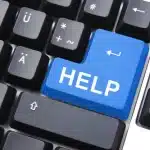 help button on computer keyboard